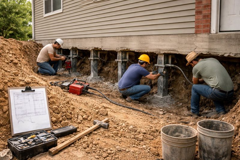Foundation Repair in Dover, NH