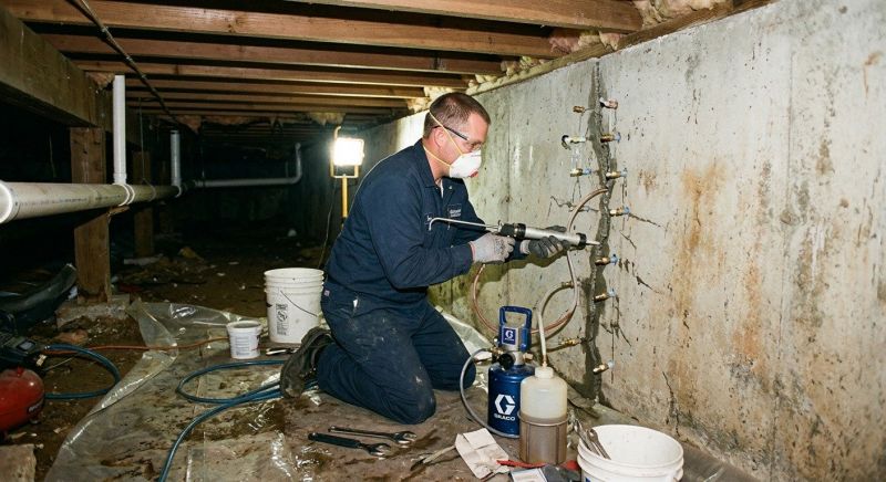 Basement Foundation Repair in Exeter, NH