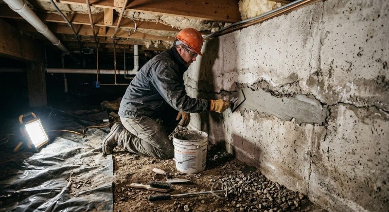 Basement Foundation Repair in South Berwick, ME