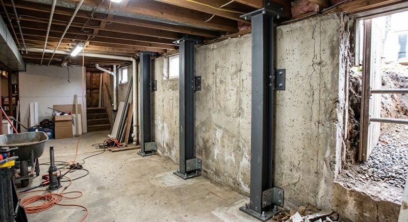 Basement Stabilization in Dover, NH