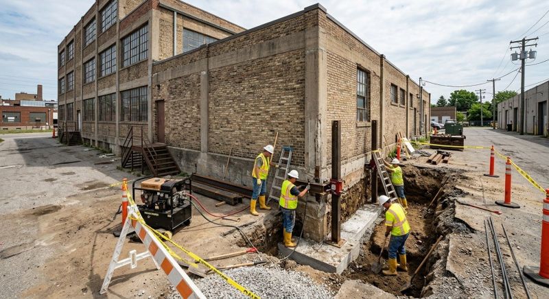 Building Foundation Repair in Durham, NH