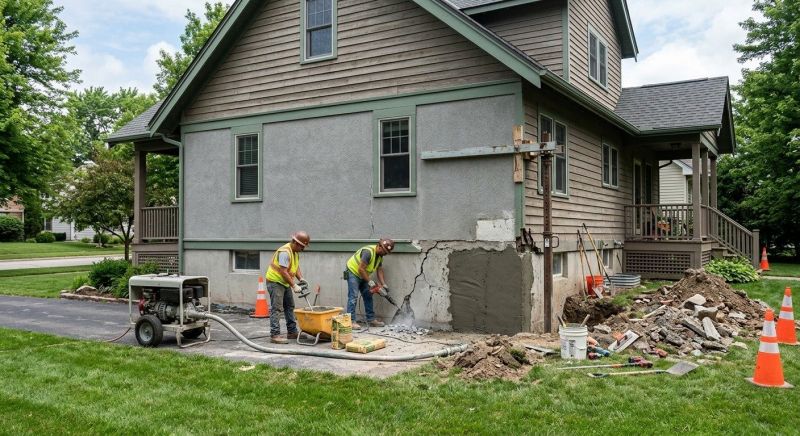 Building Foundation Repair in Salisbury, MA