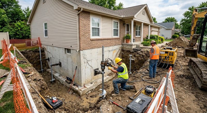 Building Foundation Repair in Strafford, NH