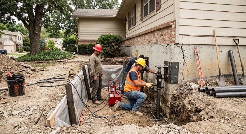 Concrete Foundation Repair in New Durham, NH