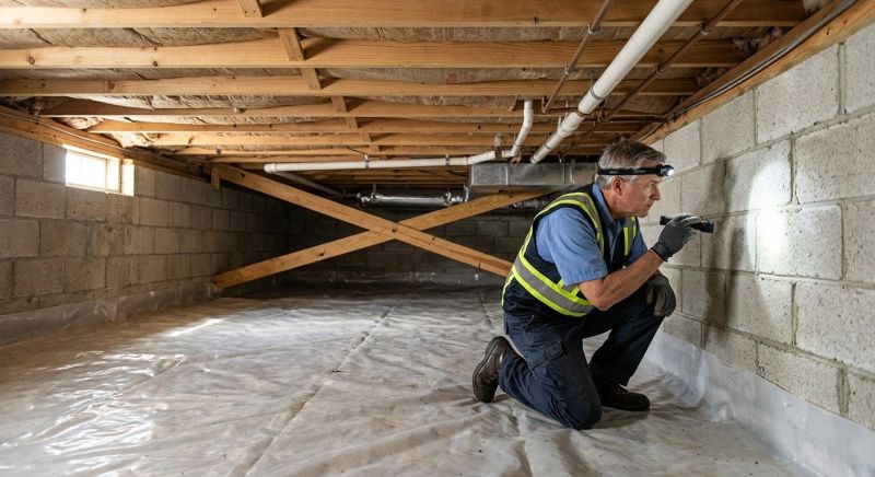 Crawlspace Repair in Dover, NH
