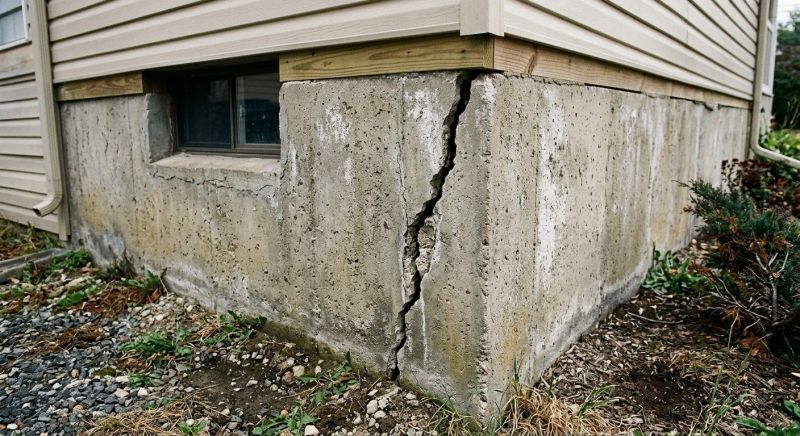Foundation Crack Repair in Amesbury, MA