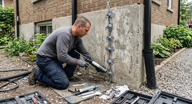 Foundation Crack Repair in Eliot, ME