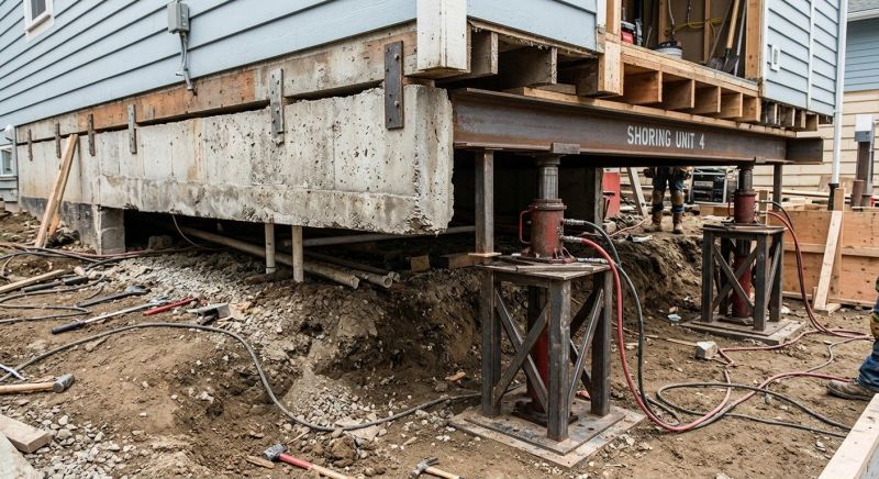Foundation Jacking in Cape Neddick, ME