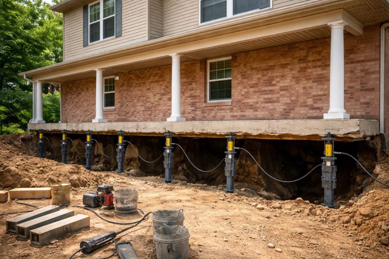 Foundation Jacking in Exeter, NH