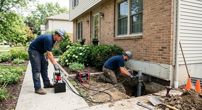 Foundation Jacking in Hampton, NH