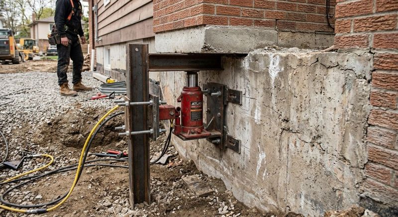 Foundation Jacking in Kennebunk, ME