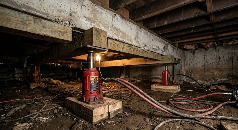 Foundation Jacking in North Berwick, ME
