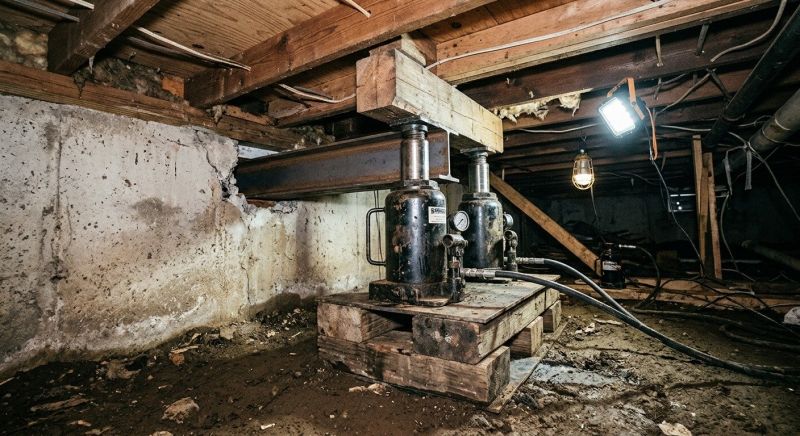 Foundation Jacking in York, ME