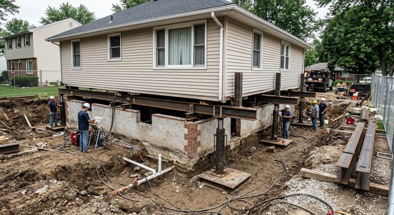 Foundation Lifting in Center Barnstead, NH