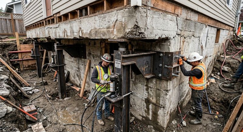 Foundation Lifting in Eliot, ME