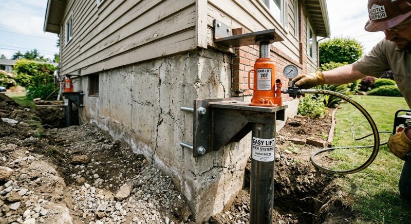 Foundation Lifting in Lebanon, ME