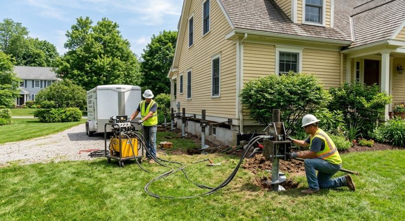 Foundation Lifting in North Hampton, NH