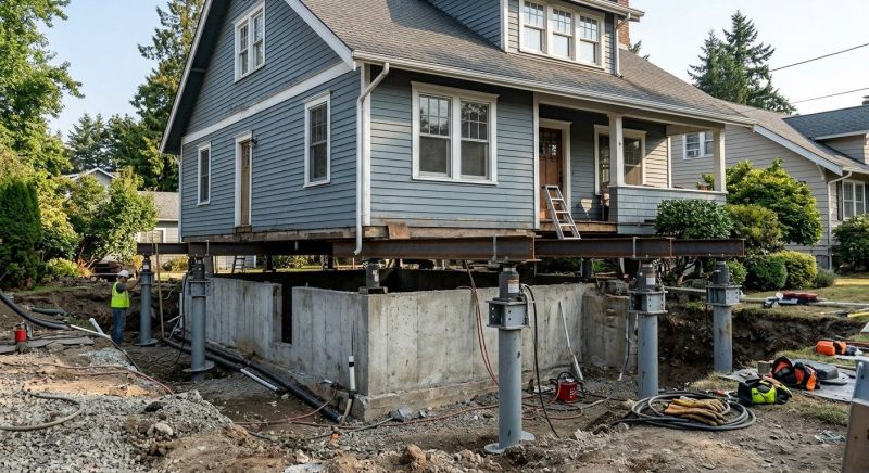 Foundation Raising in Lebanon, ME