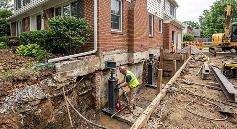 Foundation Raising in Northwood, NH