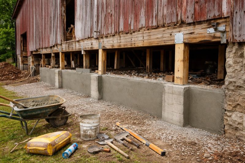 Foundation Renovation in Dover, NH