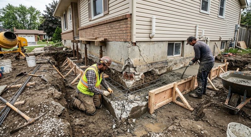 Foundation Repair in Newmarket, NH
