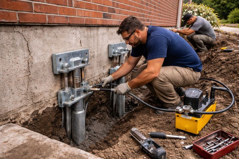 Foundation Repair in Rochester, NH