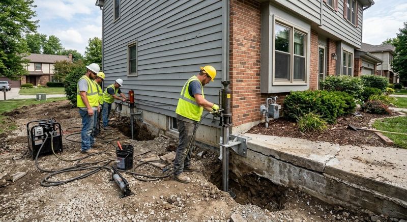 Foundation Stabilizing in Danville, NH