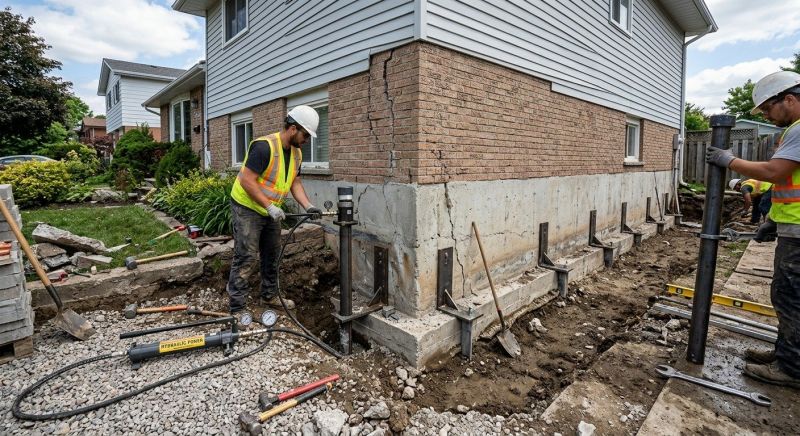 Foundation Stabilizing in Newmarket, NH