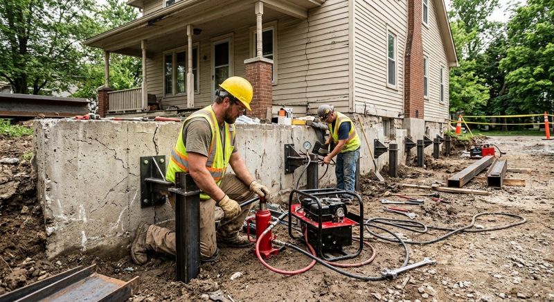 Foundation Stabilizing in North Hampton, NH