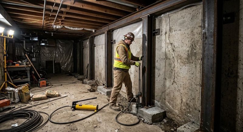 Foundation Stabilizing in Rochester, NH