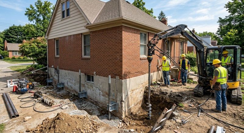 Foundation Stabilizing in Rochester, NH