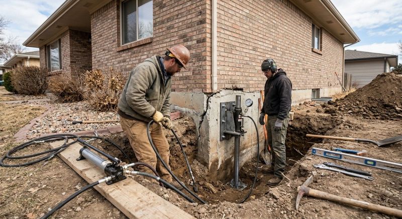 Foundation Stabilizing in Sandown, NH