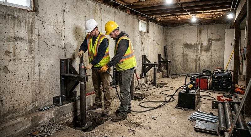 Foundation Stabilizing in York, ME