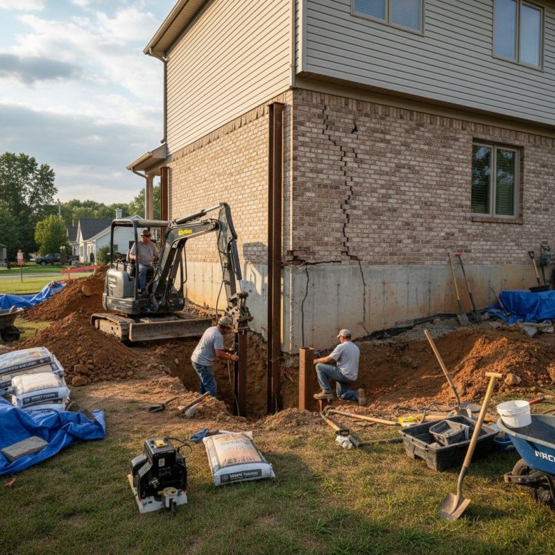 Foundation Structural Repair in Danville, NH
