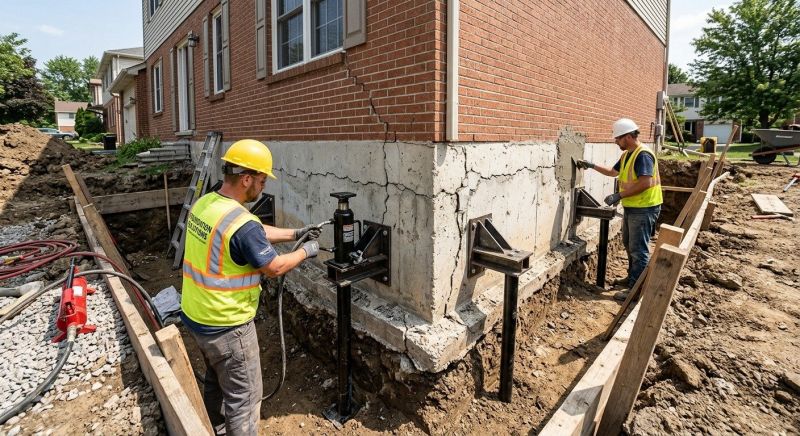 Foundation Structural Repair in Eliot, ME