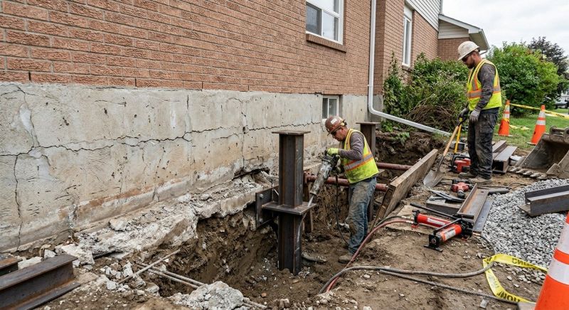 Foundation Structural Repair in Exeter, NH