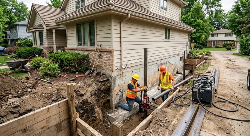 Home Foundation Repair in Pittsfield, NH