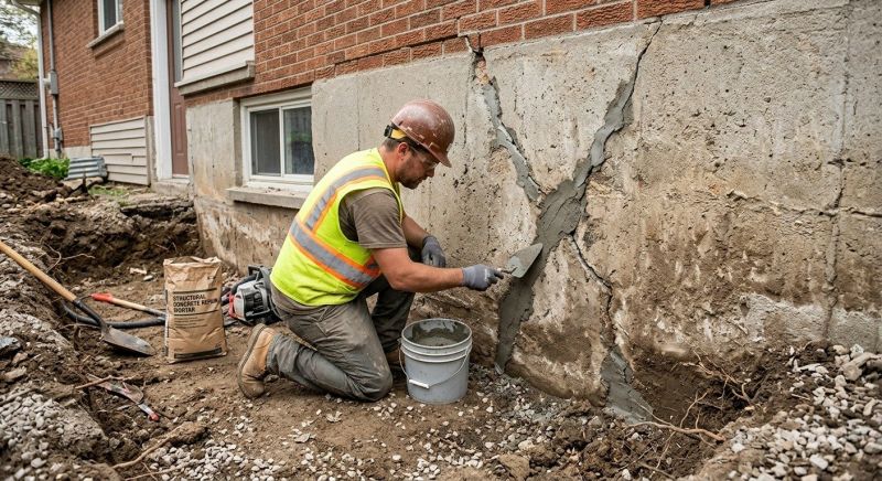 Home Foundation Repair in Rye, NH