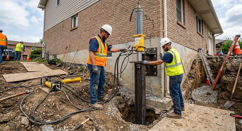 Settling Foundation Service in Dover, NH