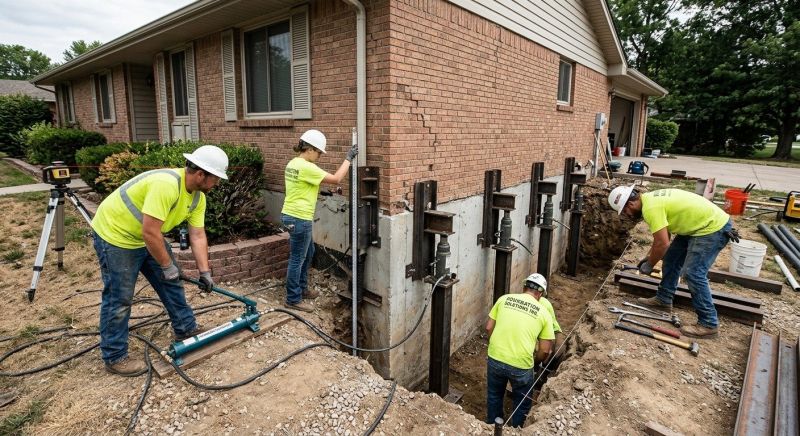 Settling Foundation Service in Seabrook, NH