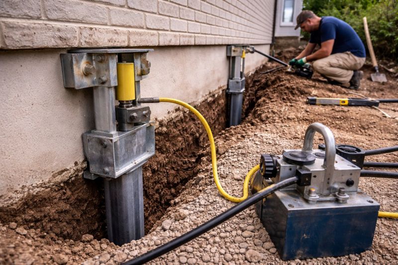 Sinking Foundation Repair in North Berwick, ME