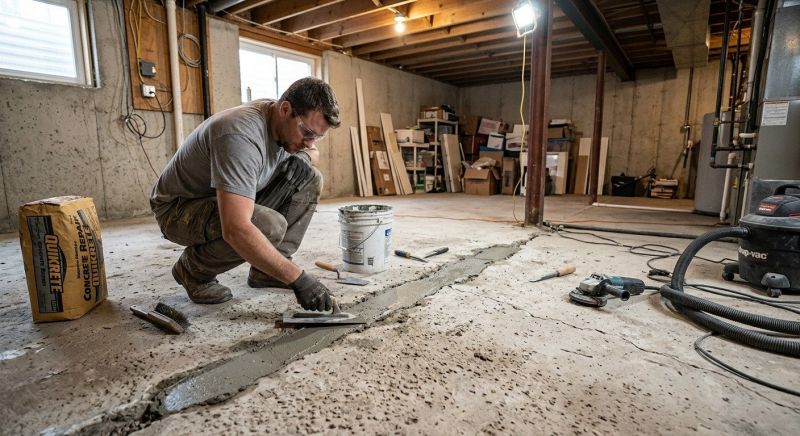 Slab Foundation Repair in Dover, NH