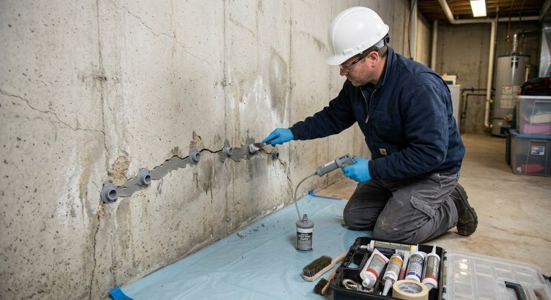 Structural Crack Repair in Dover, NH