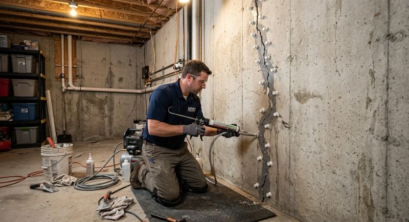Structural Crack Repair in Dover, NH
