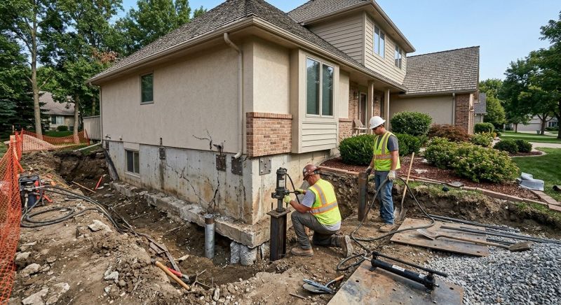 Structural Foundation Repair in Center Barnstead, NH