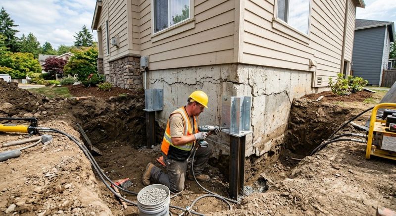 Structural Foundation Repair in Center Barnstead, NH