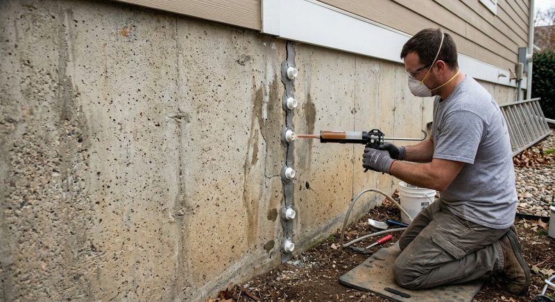 Structural Foundation Repair in Wells, ME